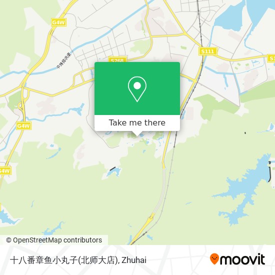 十八番章鱼小丸子(北师大店) map