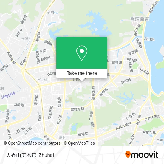 大香山美术馆 map