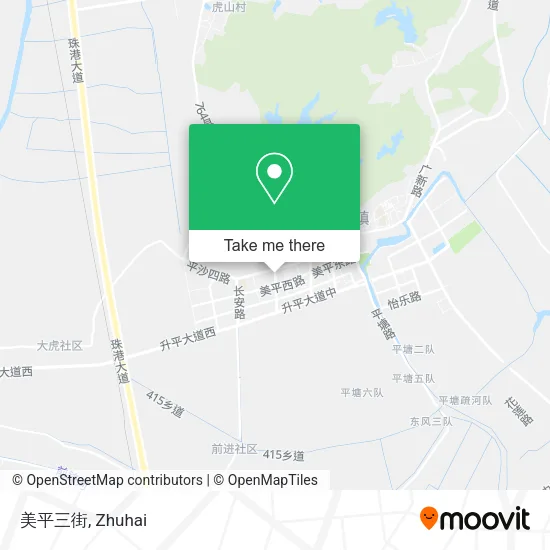 美平三街 map
