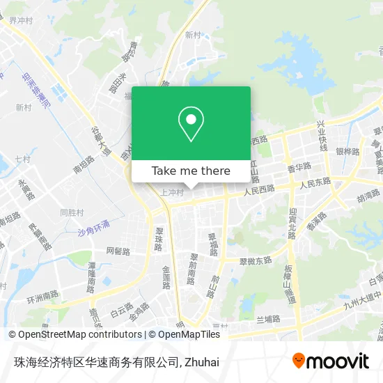 珠海经济特区华速商务有限公司 map
