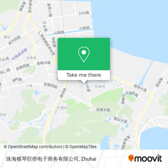 珠海横琴巨侨电子商务有限公司 map