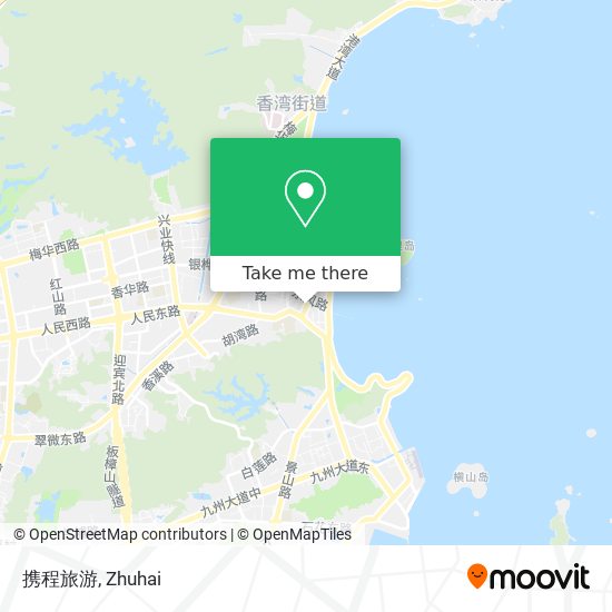 携程旅游 map