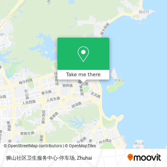 狮山社区卫生服务中心-停车场 map