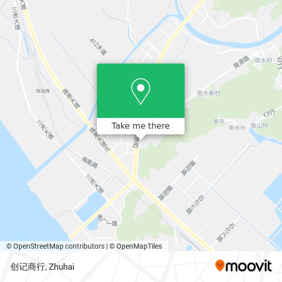 创记商行 map