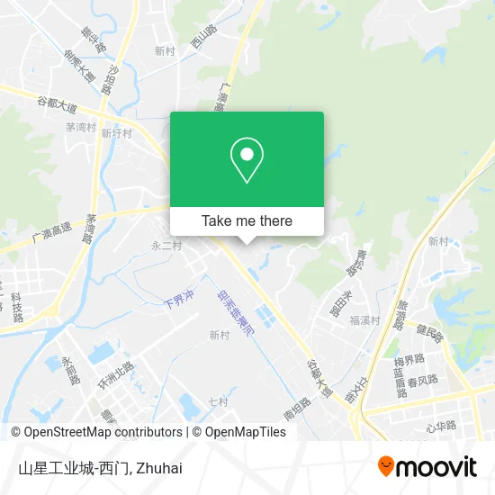 山星工业城-西门 map