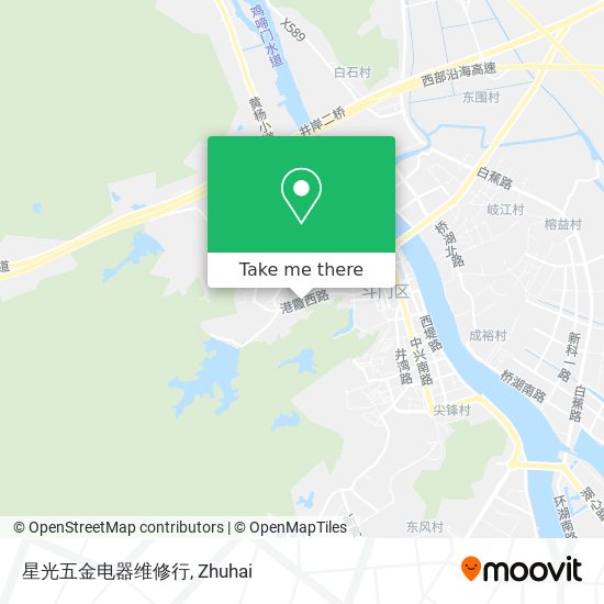 星光五金电器维修行 map