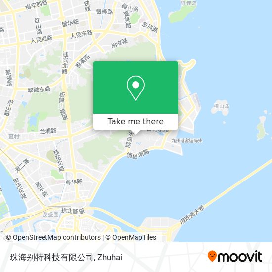 珠海别特科技有限公司 map