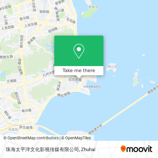 珠海太平洋文化影视传媒有限公司 map