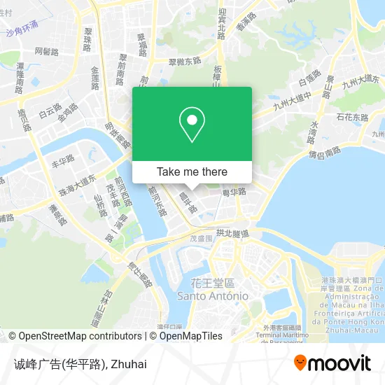 诚峰广告(华平路) map