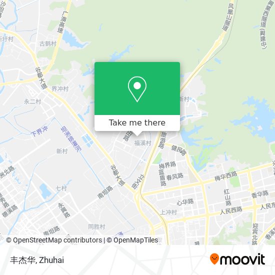 丰杰华 map