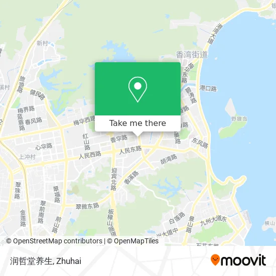 润哲堂养生 map