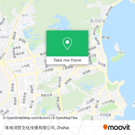 珠海润哲文化传播有限公司 map