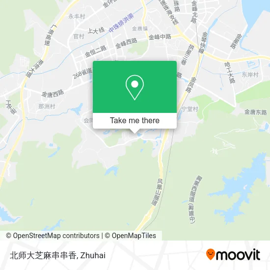 北师大芝麻串串香 map