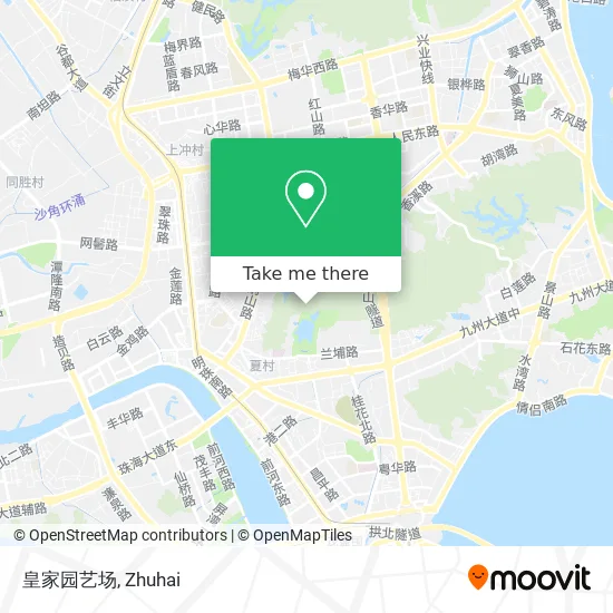 皇家园艺场 map