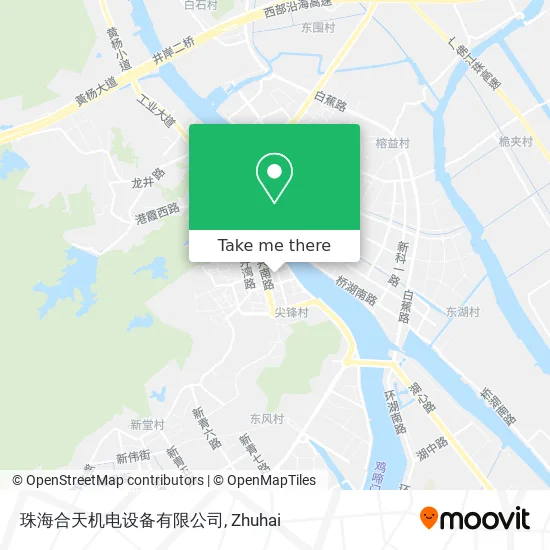 珠海合天机电设备有限公司 map