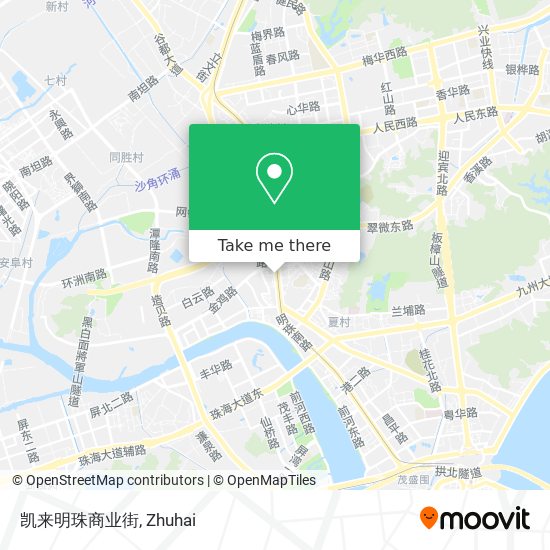 凯来明珠商业街 map