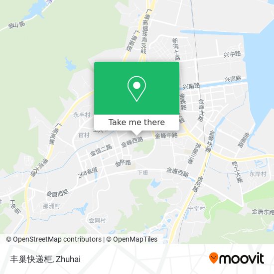 丰巢快递柜 map