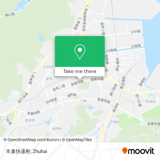 丰巢快递柜 map