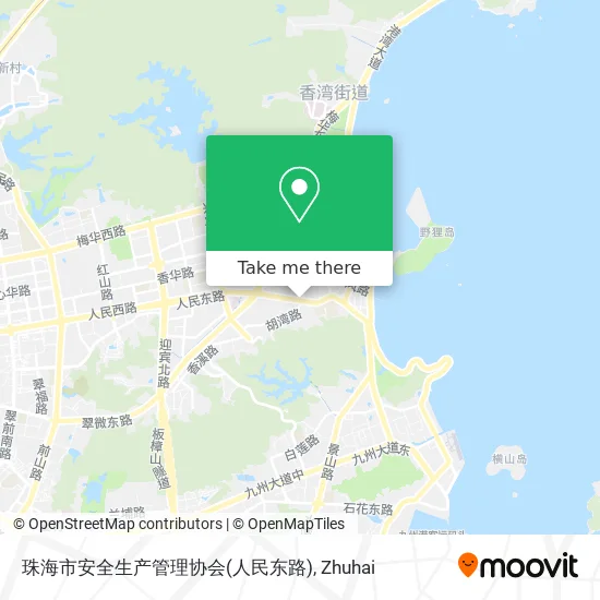 珠海市安全生产管理协会(人民东路) map