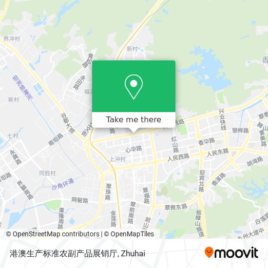 港澳生产标准农副产品展销厅 map