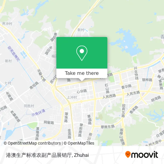 港澳生产标准农副产品展销厅 map