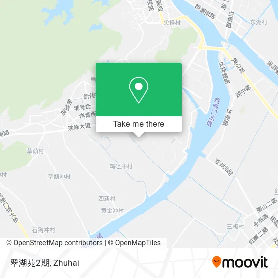 翠湖苑2期 map