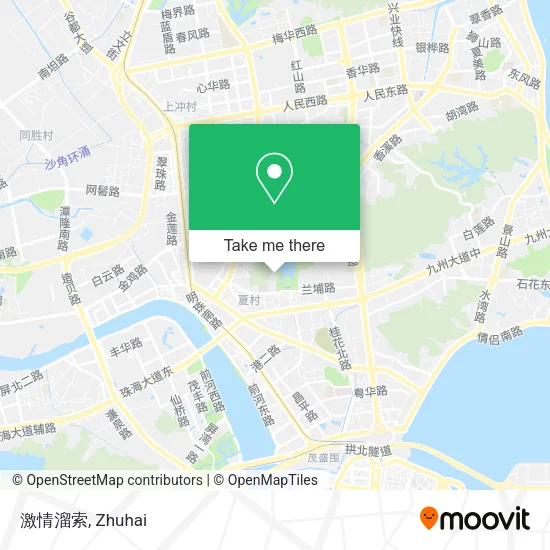 激情溜索 map
