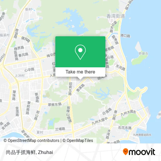 尚品手抓海鲜 map
