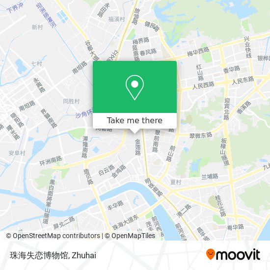 珠海失恋博物馆 map