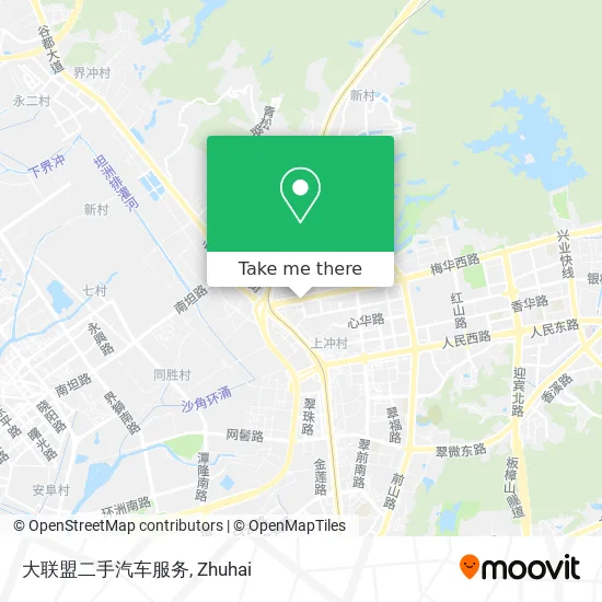 大联盟二手汽车服务 map