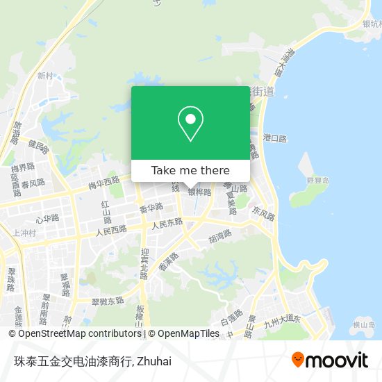珠泰五金交电油漆商行 map