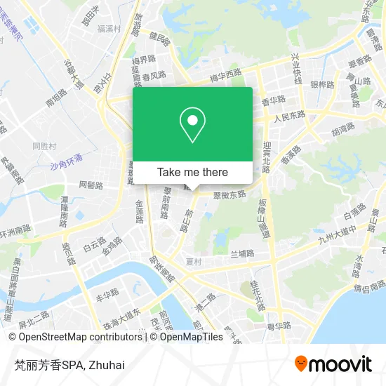 梵丽芳香SPA map