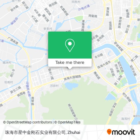 珠海市星中金刚石实业有限公司 map