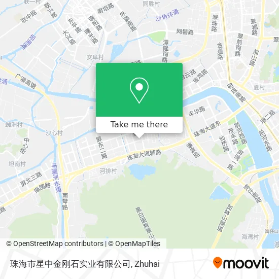 珠海市星中金刚石实业有限公司 map