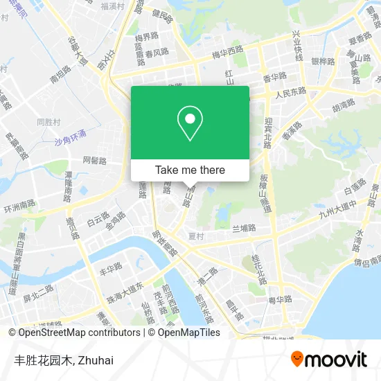 丰胜花园木 map