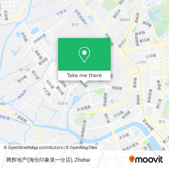 腾辉地产(海伦印象第一分店) map
