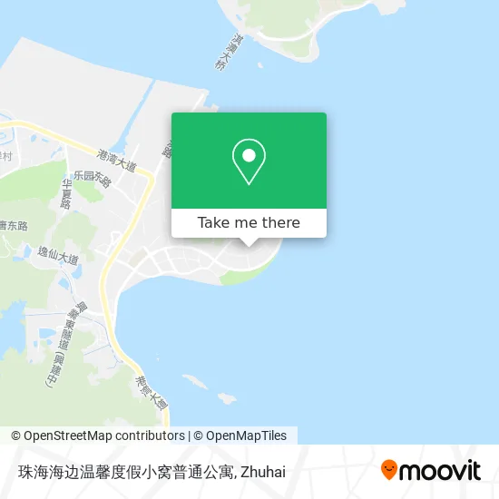 珠海海边温馨度假小窝普通公寓 map