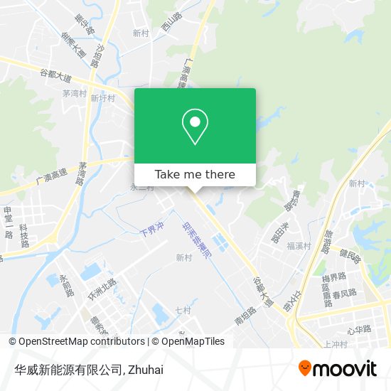 华威新能源有限公司 map