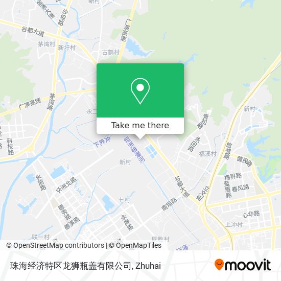 珠海经济特区龙狮瓶盖有限公司 map