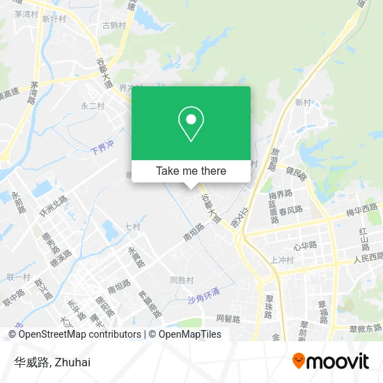 华威路 map