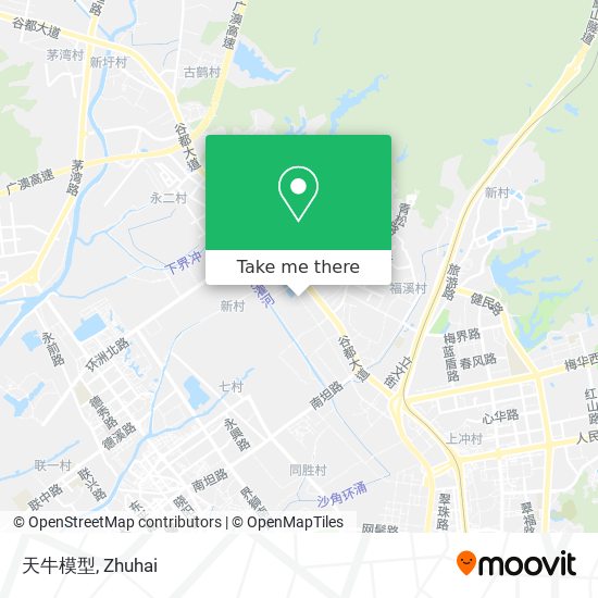 天牛模型 map