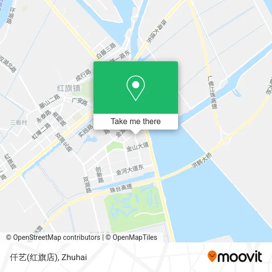 仟艺(红旗店) map