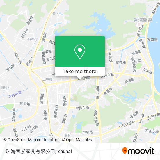 珠海帝景家具有限公司 map