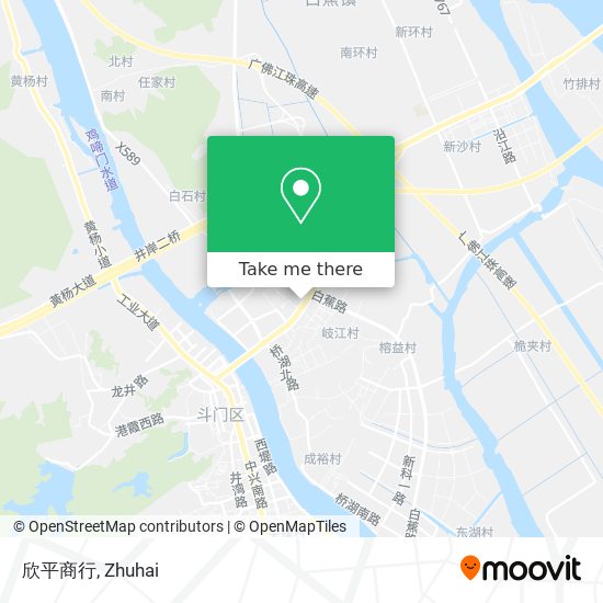 欣平商行 map