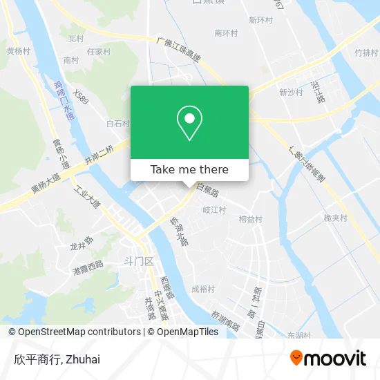 欣平商行 map