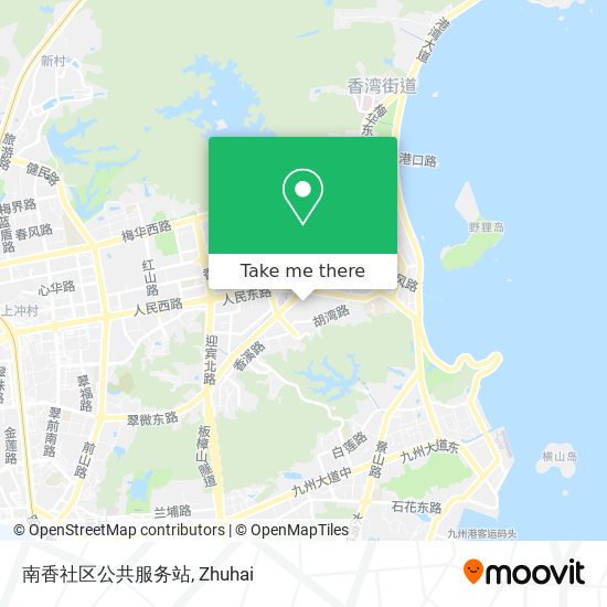南香社区公共服务站 map