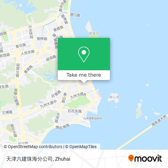 天津六建珠海分公司 map