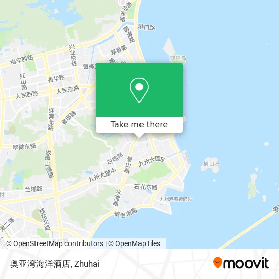 奥亚湾海洋酒店 map