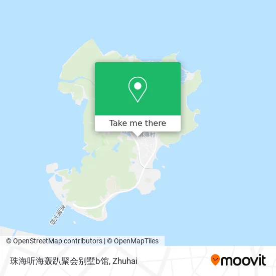 珠海听海轰趴聚会别墅b馆 map