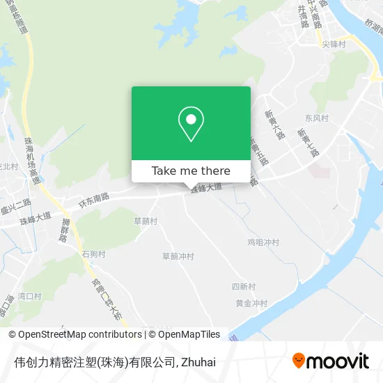 伟创力精密注塑(珠海)有限公司 map